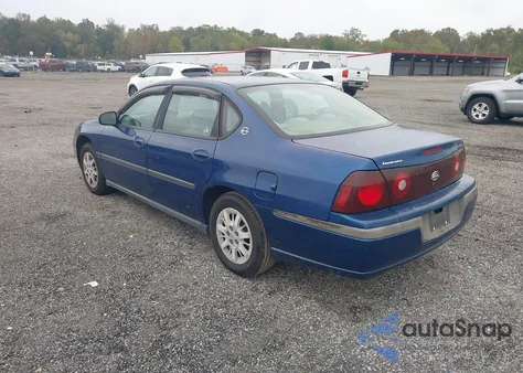 2003 Chevrolet Impala from USA, damaged, VIN 2G1WF52E139176461